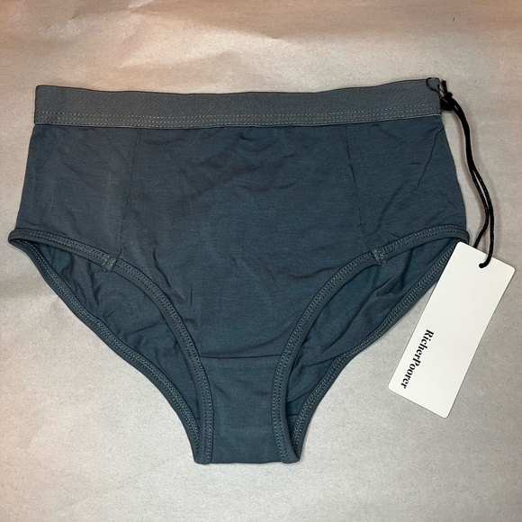 NEW Richer Poorer Women’s High Waist Brief in Blue Mirage Size XS - Picture 2 of 9